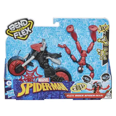 SPIDERMAN Spd bend and flex vehicule la figurine