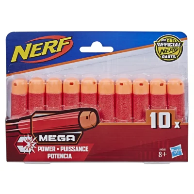 NERF Elite Mega Darts Refill, pack of 10
