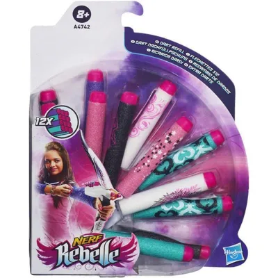 HASBRO Nerf Rebelle Refills X 12