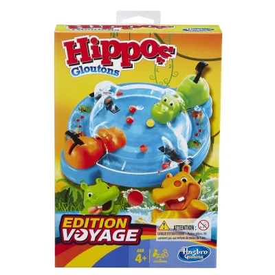 HASBRO Hungry Hungry Hippos Travel Edition, 1 unit