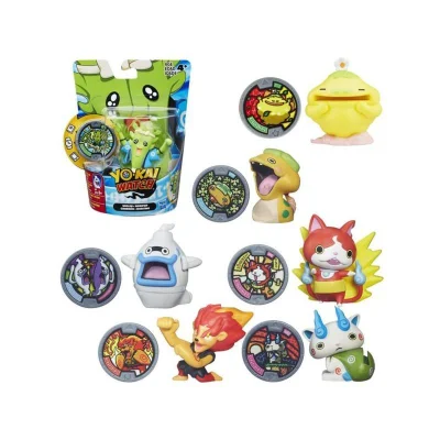 HASBRO Yokai Watch Medal Moments Figure + Medal x8