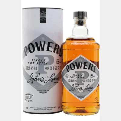 John Powers 12 Years Irish John's Lane + GB 46% 70cl