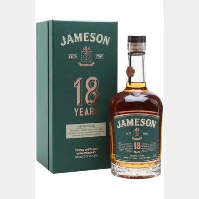 Jameson 18 Years + GB 40% 70cl