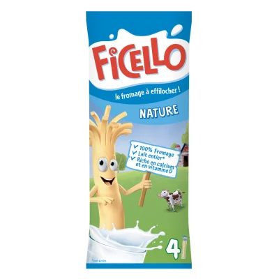 FICELLO String Cheese Nature 4 x 21 g
