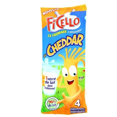 FICELLO Cheddar X4 84 g