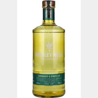 Whitley Neill Lemongrass & Ginger 43% 70cl