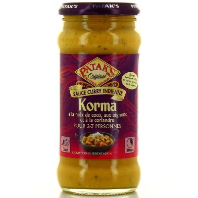 PATAK'S Korma Sauce Paste 350 g