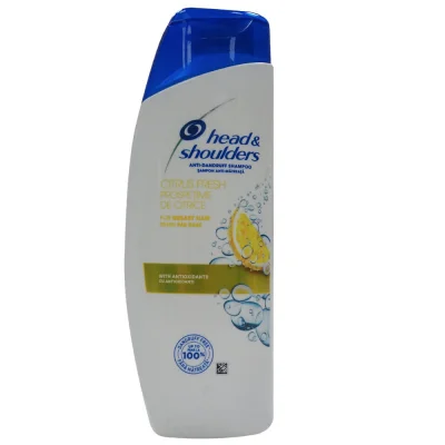 H&S shampoo 200 ml. Anti-dandruff Citrus fresh.