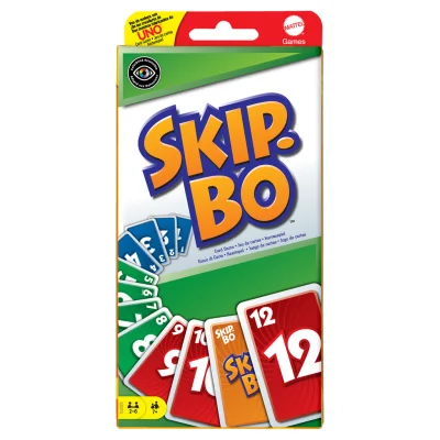 MATTEL Skip-Bo Card Game 162 cards