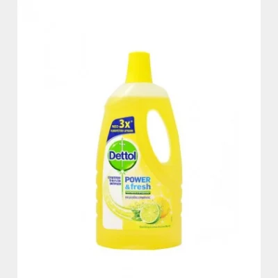 DETTOL POWER&FRESH SPARKLING LEMON&LIME BURST 1L