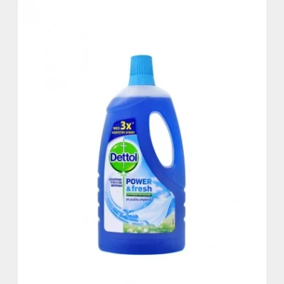 DETTOL POWER&FRESH CRISP LINEN&AQUA SKY 1L