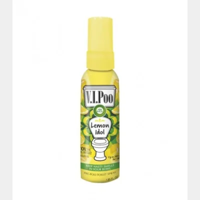 AIR WICK VIPOO LEMON SCENTED TOILET SPRAY 55ml