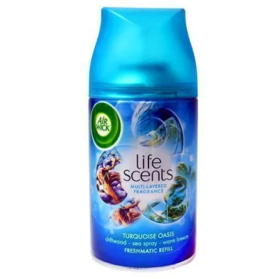 AIR WICK REPLACEMENT 250ml TURQUOISE OASIS