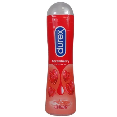 Durex gel 100 ml. Pleasure fresa minibox.