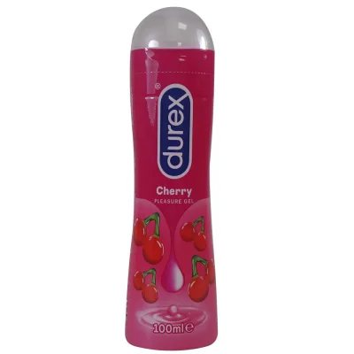 Durex gel 100 ml. Pleasure cherry minibox.