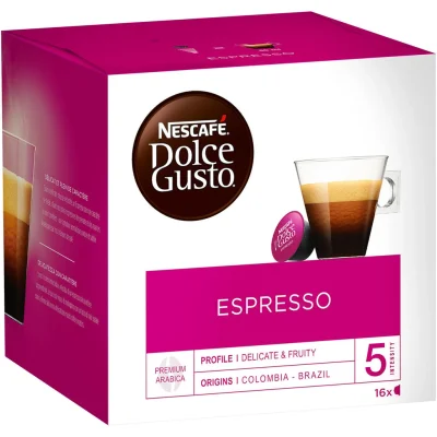 DOLCE GUSTO Coffee capsules Compatible Espresso 16 capsules