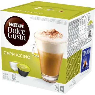 DOLCE GUSTO Nescafé Cappuccino 16 Capsules 200 g