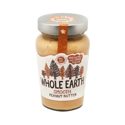 peanut butter WHOLE EARTH smooth 340g