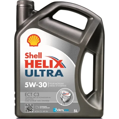 SHELL Helix Ultra ECT C3 5W30 Engine Oil 5 L