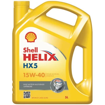 SHELL Helix HX5 15W40 Petrol 5 L