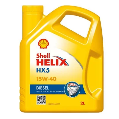 SHELL Helix HX5 Diesel Engine Oil 15W40 2 L