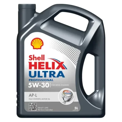 SHELL Huile moteur helix ultra professional ap-l 5 L