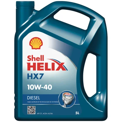 SHELL Helix HX7 Diesel Engine Oil 10W-40 5L