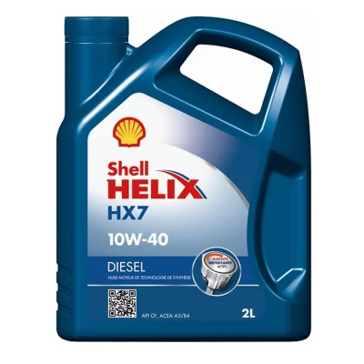 SHELL Helix HX7 Diesel Engine Oil 10W40 2 L