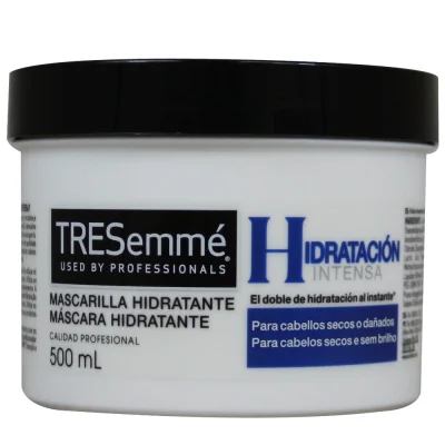 Tresemmé mask 500 ml. Intense hydration.