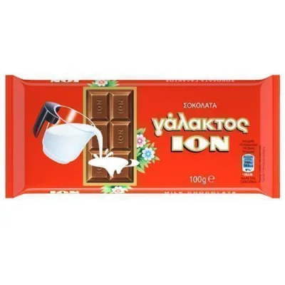 ION MILK CHOCOLATE 100gr. 1009