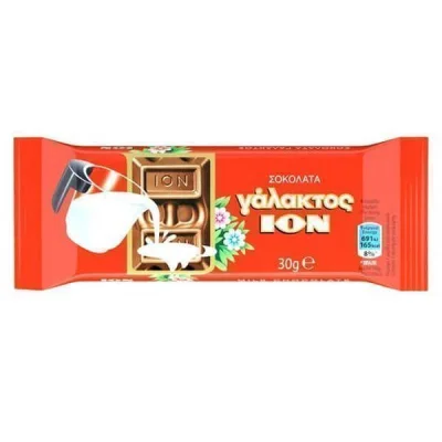 ION MILK CHOCOLATE 30gr. 1116