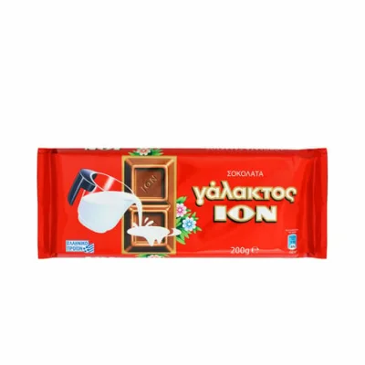 Ion Milk Chocolate 200g ΙΟΝ Σοκολάτα Γάλακτος