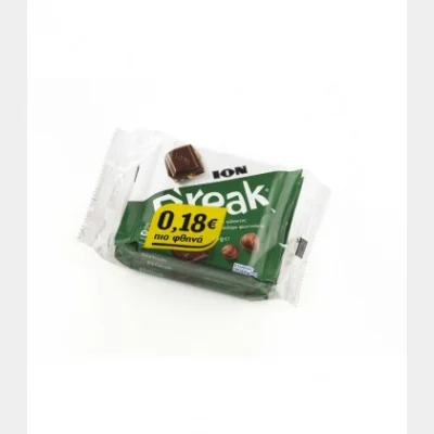 ΙΟΝ ΣΟΚΟΛΑΤΑ BREAK ΦΟΥΝΤΟΥΚΙ (85gr) -0,18€ ΠΙΟ ΦΘΗΝΑ