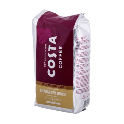 COSTA 1KG CHARACTER ROAST BRIGHT BLEND BEANS Z /6