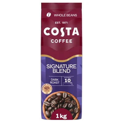 COSTA 1KG SIGNATURE BLEND DARK ROAST - BEANS /6
