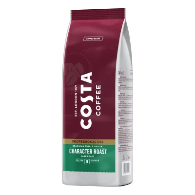 COSTA 1KG CHARACTER ROAST BRAZILIAN BEANS Z /6