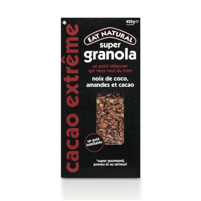 EAT NATURAL Granola Coconut Almond Cocoa 425 g