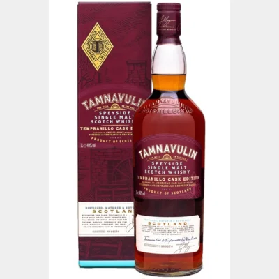 Tamnavulin Tempranillo Cask + GB 1Ltr 40%