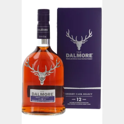 Dalmore 12 YO Sherry Cask + GB 43% 70cl