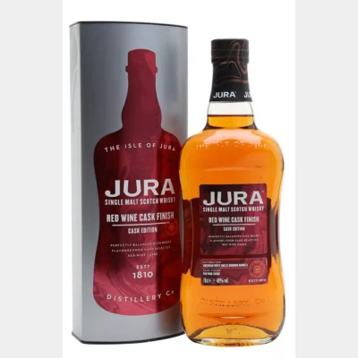 Isle Of Jura Red Wine Cask + GB 40% 70cl