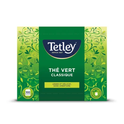 TETLEY Classic Green Tea Light and Delicate 150 g