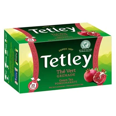 TETLEY Green Tea Pomegranate 37.5g