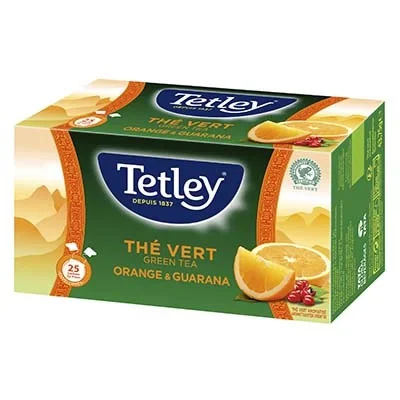 TETLEY Green Tea Orange Guarana 43 g