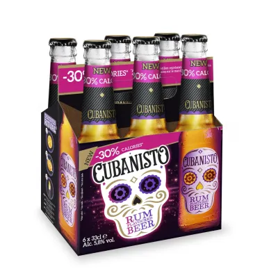 CUBANISTO Rum Flavoured Beer 6 x 33 cl