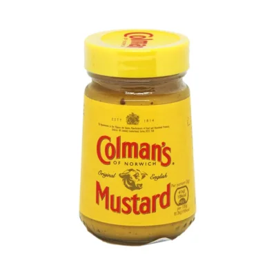 mustard COLMANS original English 100g