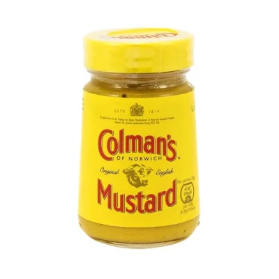 mustard COLMANS original English 170g