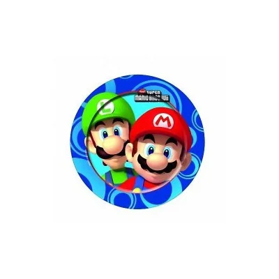 MARIO BROS Paper Plates 23cm X8