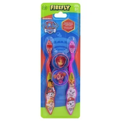 PAW PATROL TOOTHBRUSH WITH CAP 2pcs