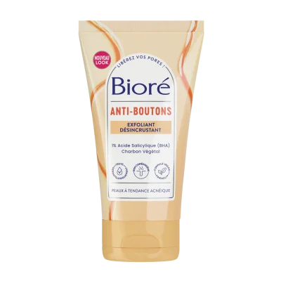 BIORE Blemish Fighting Charcoal Exfoliator for Normal to Oily Skin 125 ml