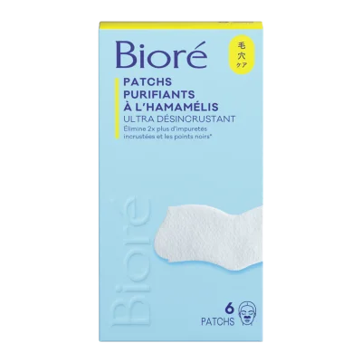 BIORE Ultra Deep Cleansing Pore Strips Witch Hazel and Tea Tree Oil box of 6